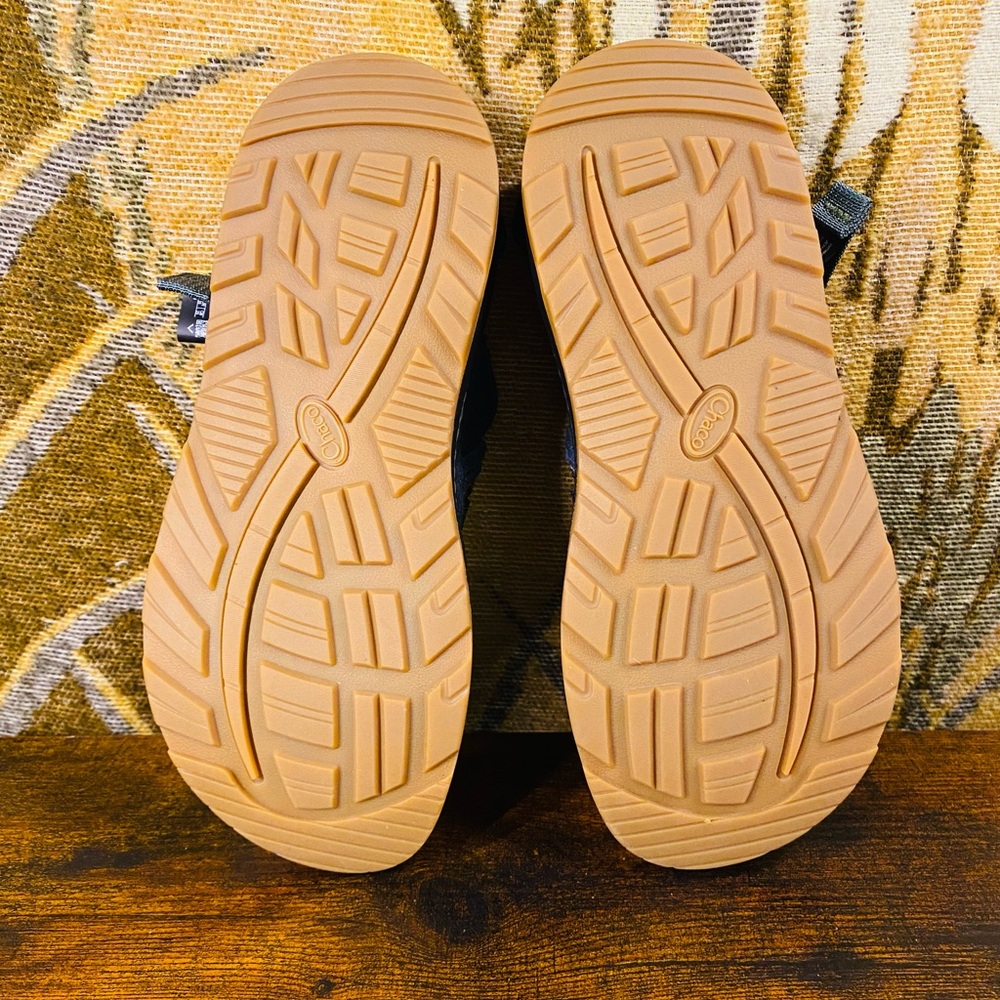 Chaco Blue and Orange Patterned Mules - Picture 5 of 5